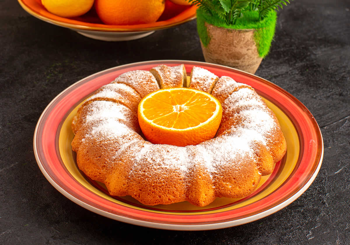 Gâteau moelleux et fondant à l’orange