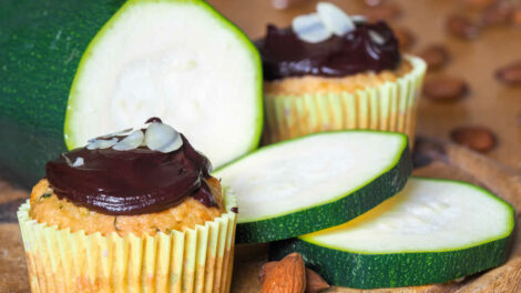 Muffins aux courgettes moelleux