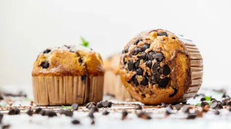 Muffins moelleux aux pépites de chocolat