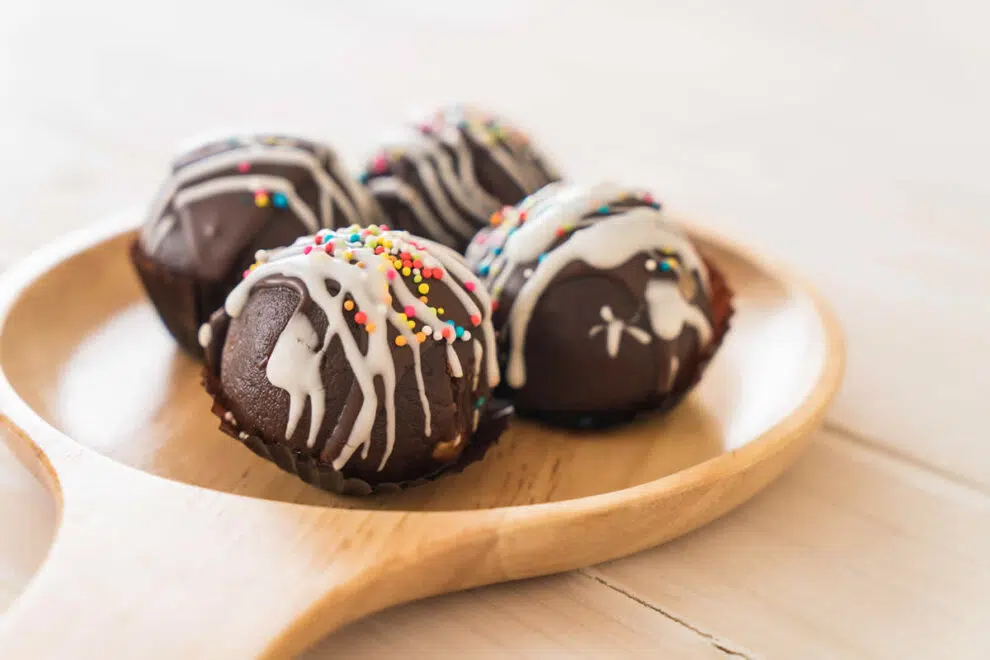 Muffins moelleux au chocolat noir