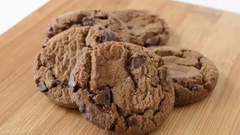 Cookies cacao et pépites de chocolat