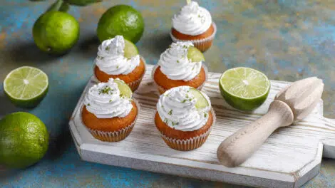 Cupcakes au citron vert