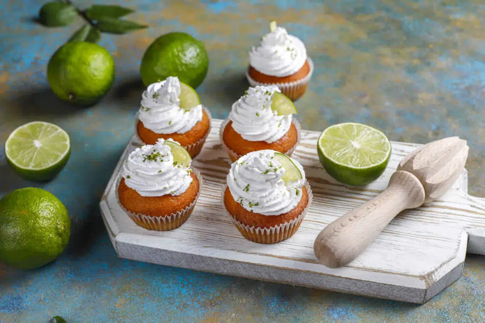 Cupcakes au citron vert