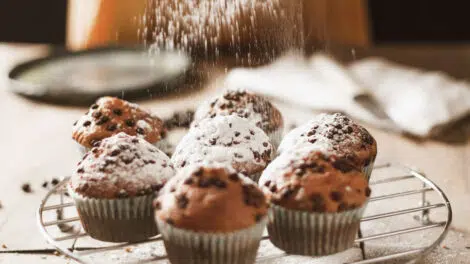 Recette de Muffins aux pépites de chocolat