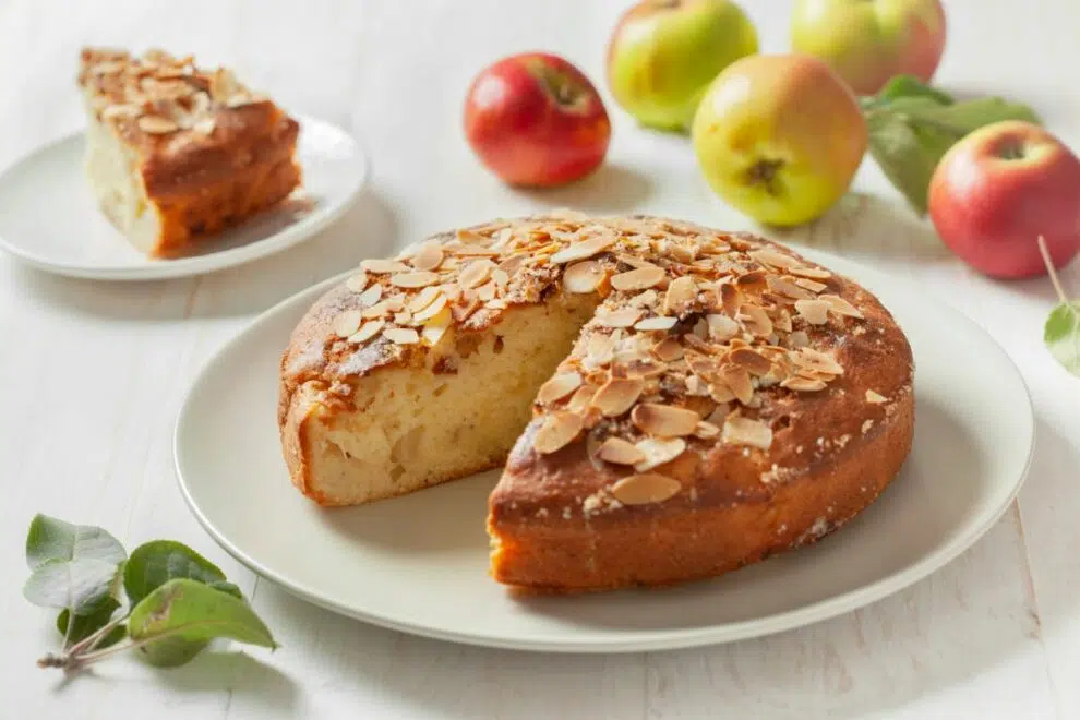 Gâteau aux pommes léger et moelleux