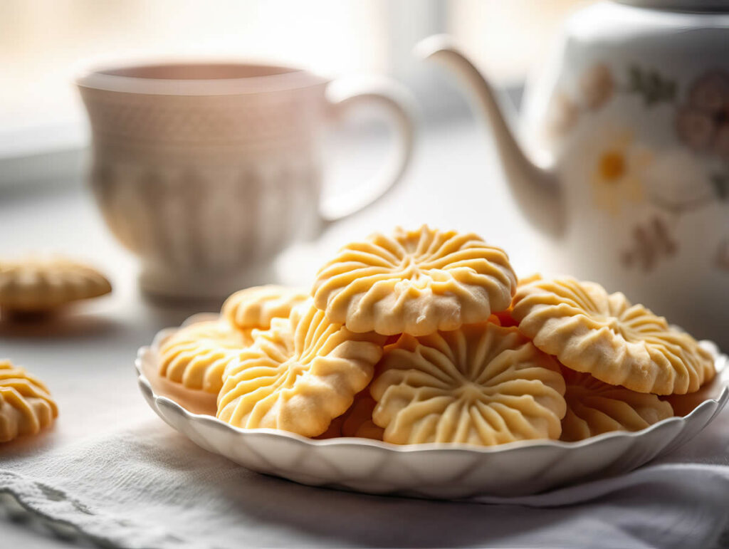 Biscuits pour le café et le thé