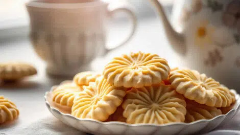 Biscuits pour le café et le thé