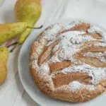 Gâteau au yaourt aux poires