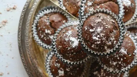 Cupcakes au Chocolat Fondants