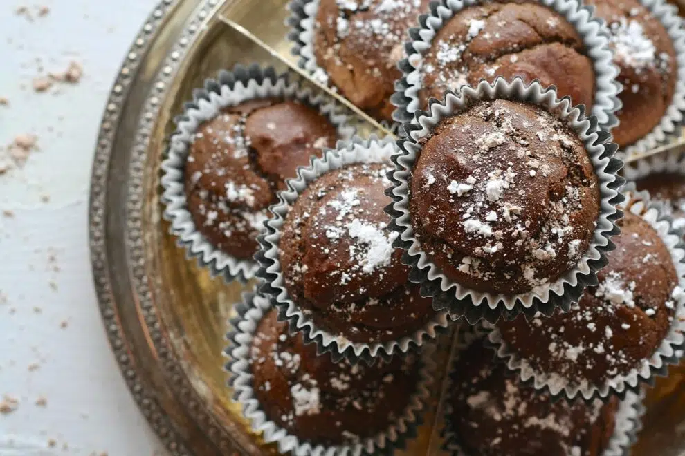 Cupcakes au Chocolat Fondants