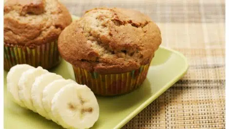 muffins à la banane