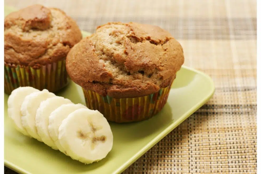 muffins à la banane