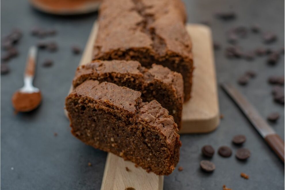 Cake au chocolat et aux amandes