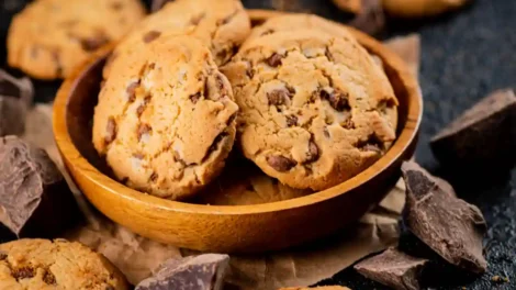 biscuits aux morceaux de chocolat