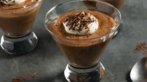 Dessert Mousse au Chocolat