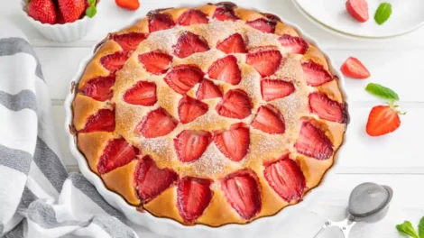 Cake Moelleux à la Fraise