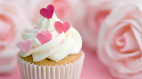 Cupcakes à la vanille avec glaçage