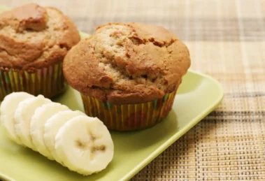muffins à la banane