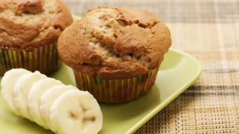 muffins à la banane