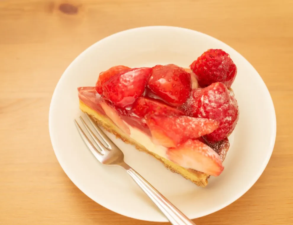 tarte aux fraises
