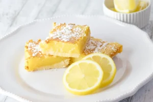 Carrés au Citron Maison