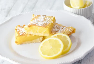 Carrés au Citron Maison